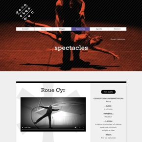 Site réalisé en HTML, CSS, Bootstrap 5, PHP et MySQL