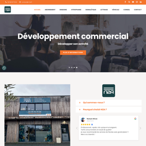 Site conçu avec WordPress