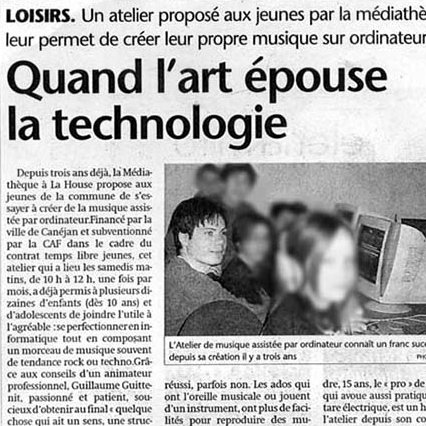 Article Sud-Ouest